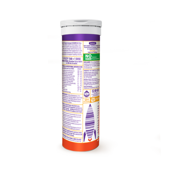 McNab's VIT B-Complex Fizz – Tube 12s