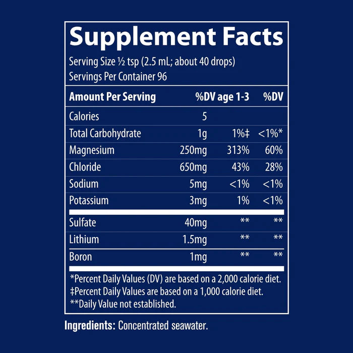 Trace Minerals - CONCENTRACE - TRACE MINERAL DROPS