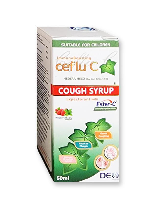 CEFLU C Cough Syrup 50ml