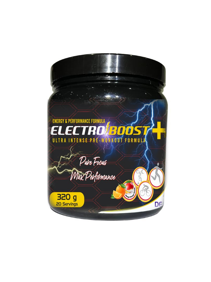 Electro-boost Pre-workout (Mango-Orange flavour)