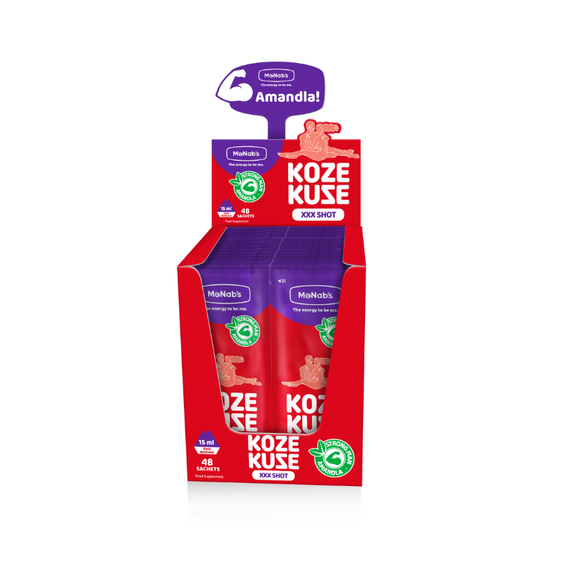 McNabs Koze Kuse XXX 15ml Mens Shot 48s