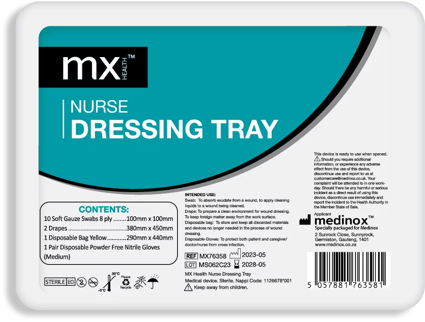 Medinox – mx™ Dressing Tray – Nurse