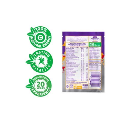 McNab's Supercharge Tabs box of 36 satchets