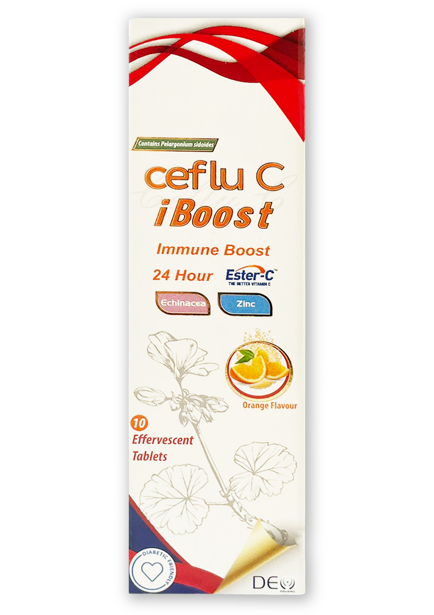 CEFLU C iBoost Effervescent tabs 10s x 12 shipper