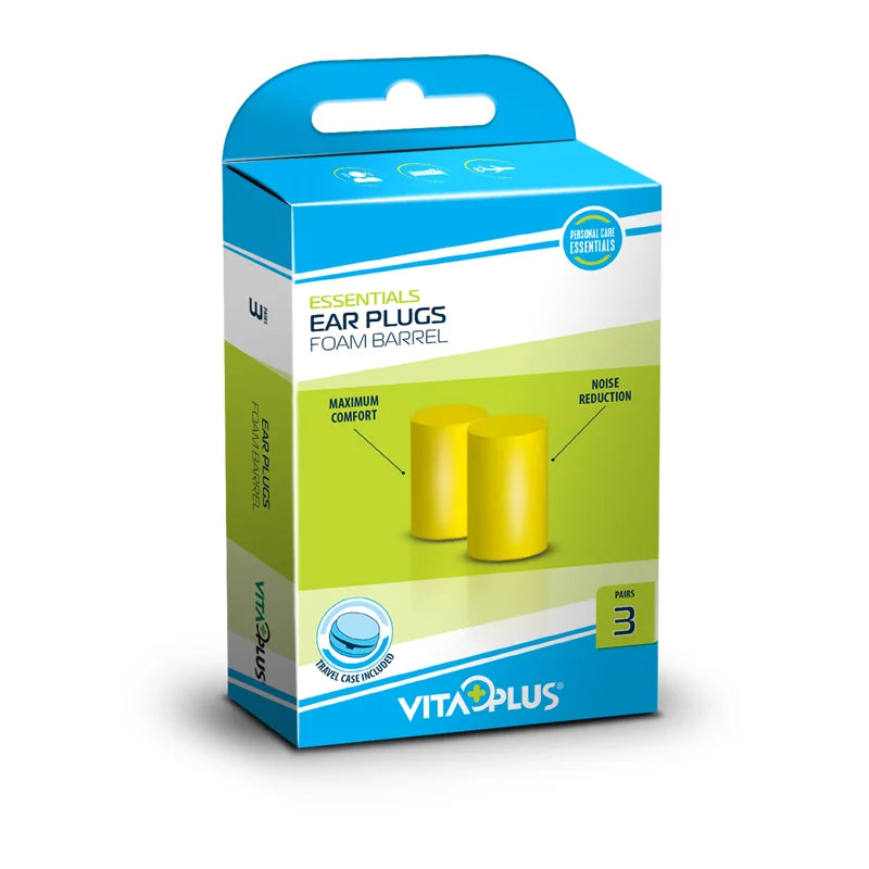 Medinox – VitaPlus Ear Plugs | Foam Barrel
