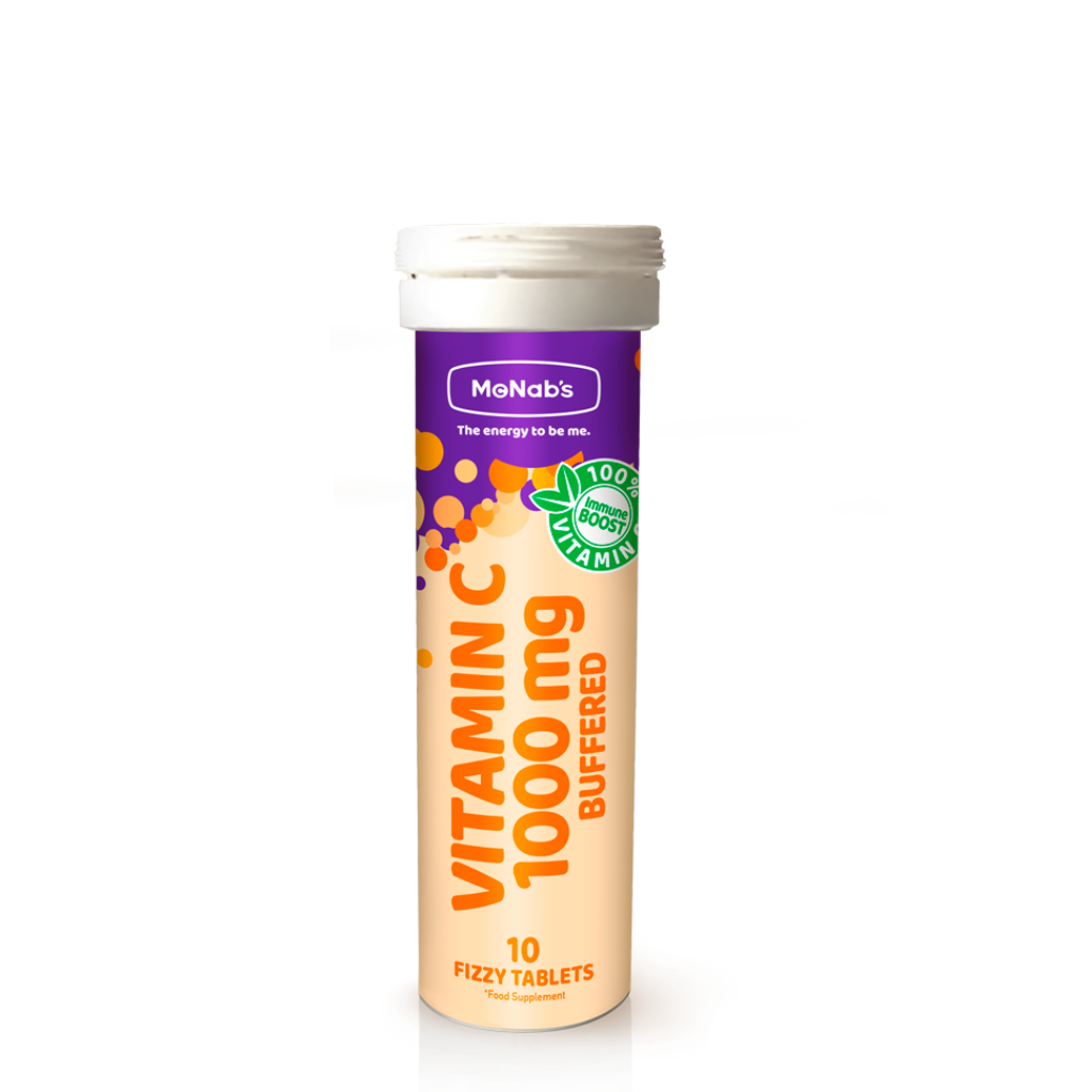 McNab's Vitamin C 1000mg Fizz – 10 Tabs 12 Tubes