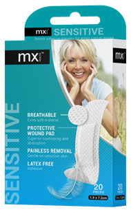 Medinox – mx Health Sensitive Plasters (20 Pack)