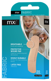 Medinox – mx Health Fabric Plasters (20 Pack)