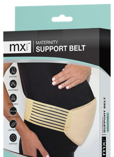 mx Health Maternity Support Belt in beige