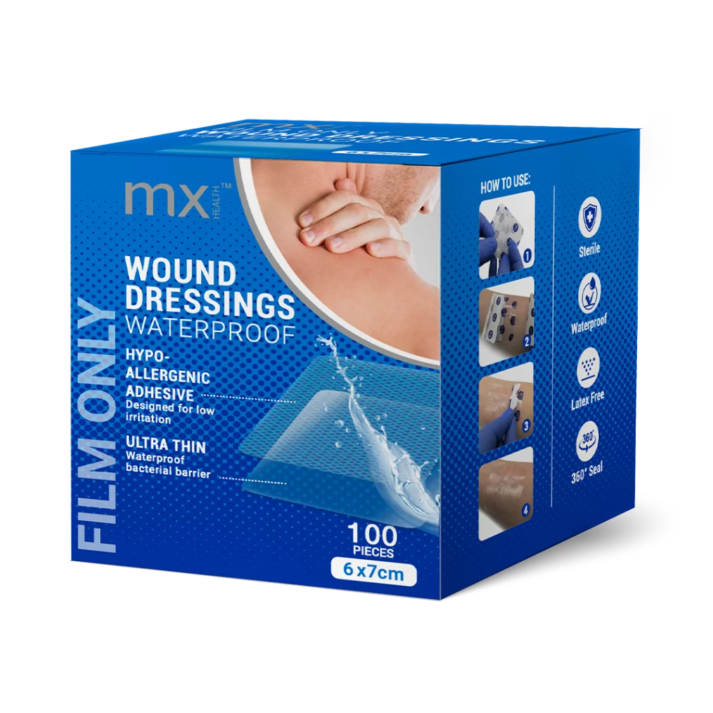 Medinox - mx Health Waterproof Wound Dressings – Film Only