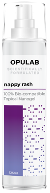 Opulab Nappy Rash Topical Nanogel125ml container