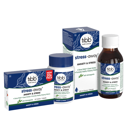 Tibb – Stress-Away (Tablets & Syrup)