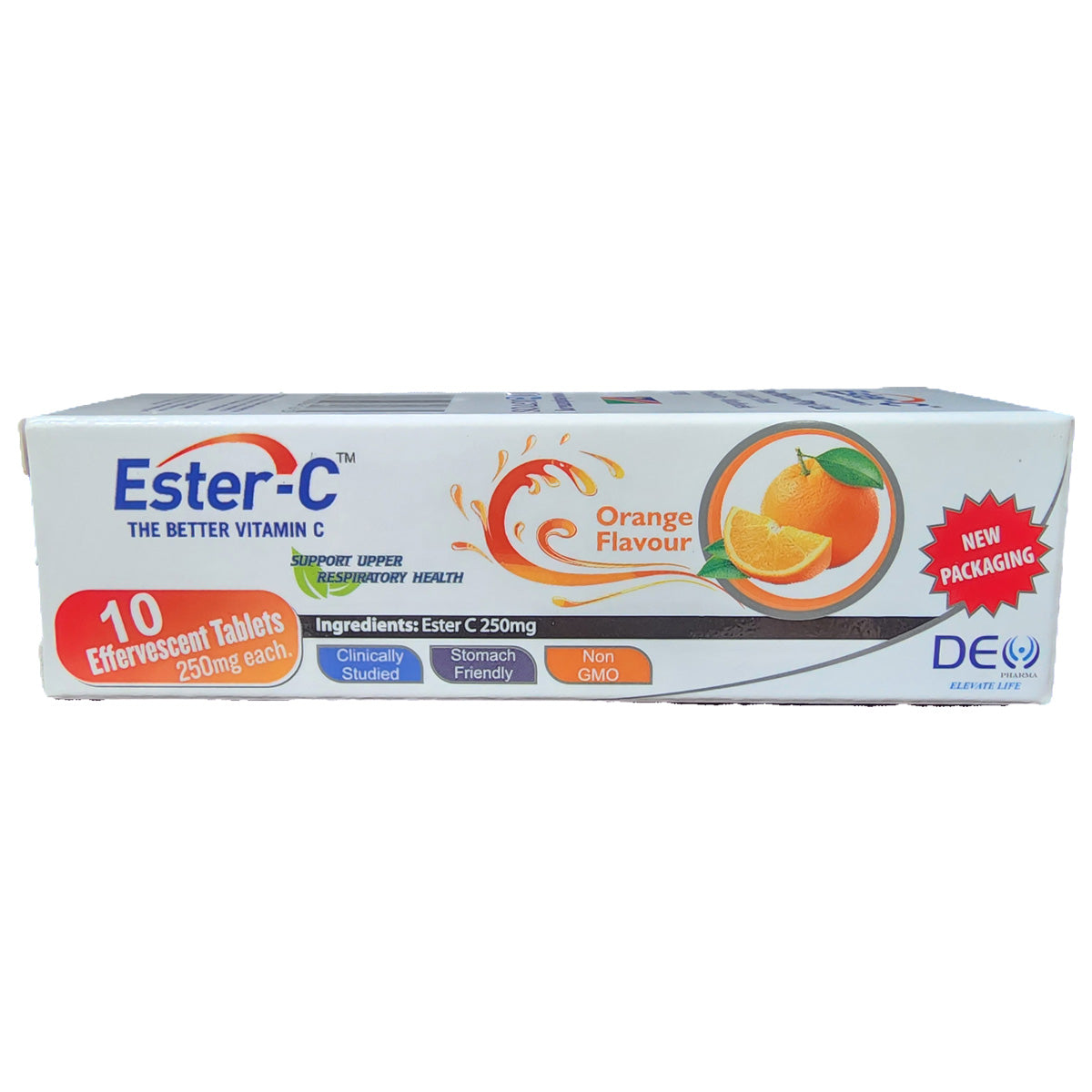 ESTER C Fizzie tabs 10s (Orange flavour)