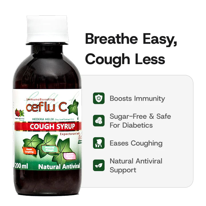 CEFLU C Cough Syrup 200ml