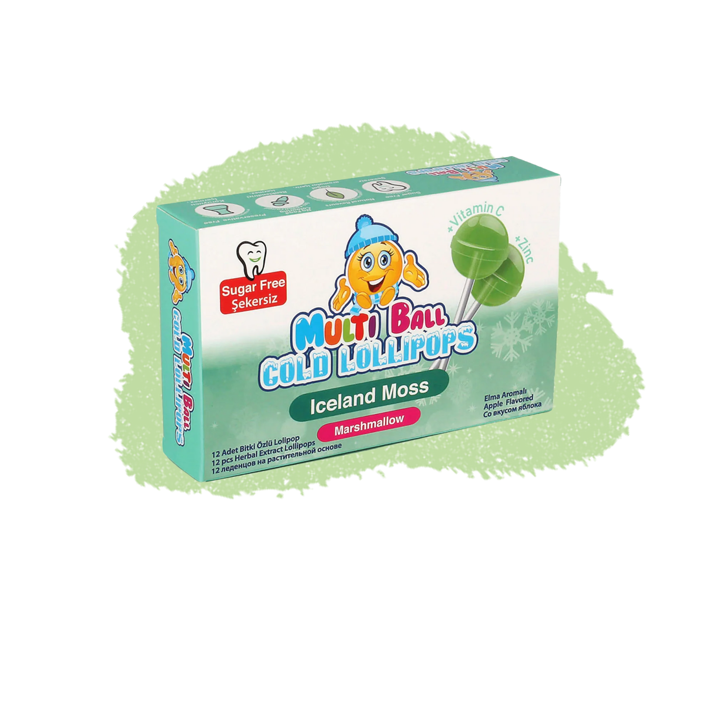 MultiBall Cold Lollipop – Apple Flavour