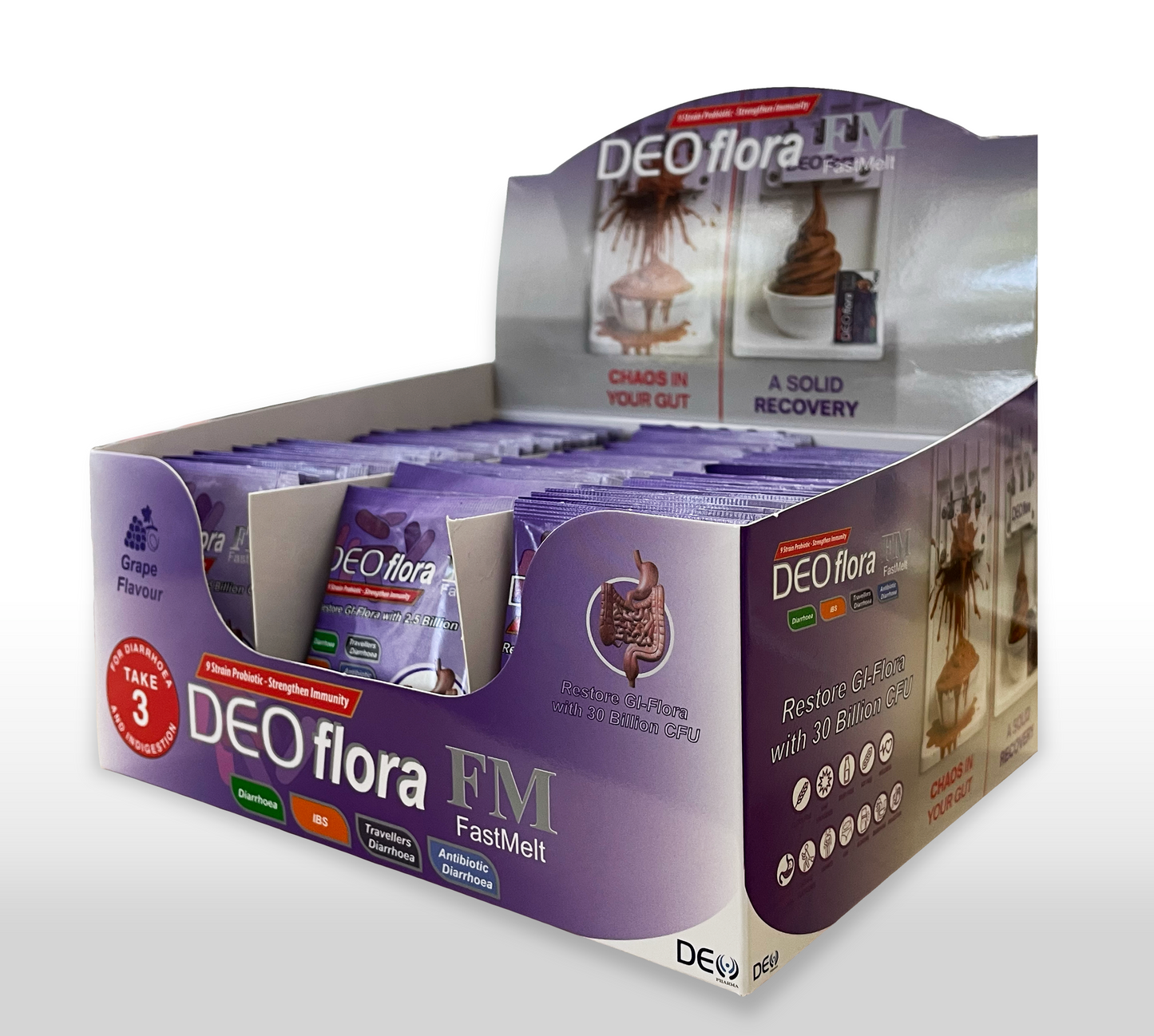 DeoFlora FM Fastmelt – 75 Sachet Shipper