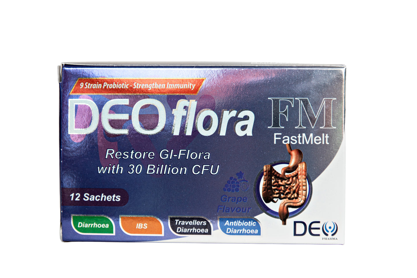 DeoFlora FM Fastmelt Sachets 12s