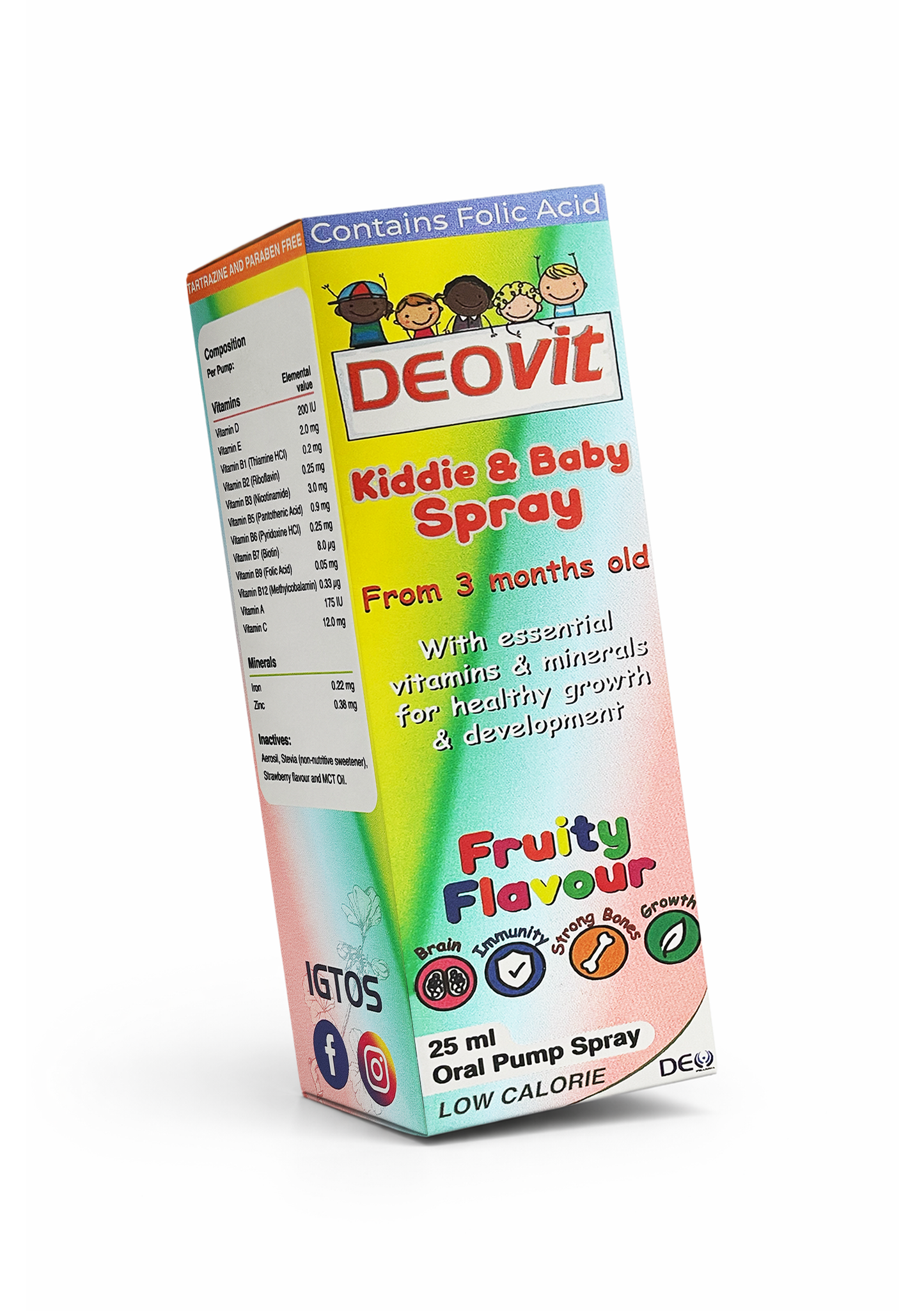 DEOVIT Kiddie & Baby Spray