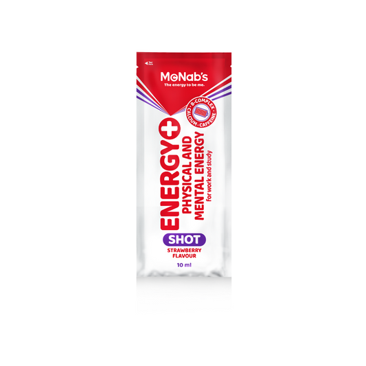 McNab's - ENERGY + SHOT STRAWBERRY (10 ML SACHET, BOX OF 48)