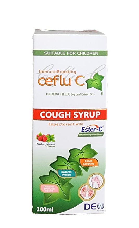 CEFLU C Cough Syrup 100ml