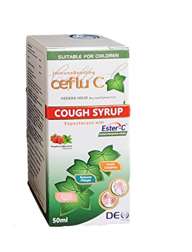 CEFLU C Cough Syrup 50ml