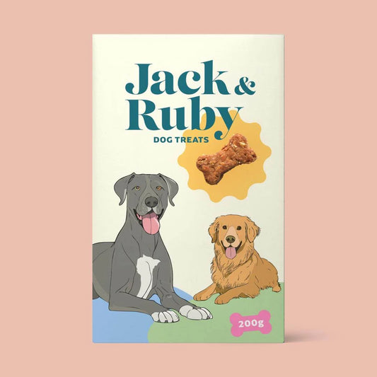 Terbodore JACK & RUBY DOG TREATS