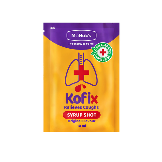 McNab's -  KOFIX SYRUP SHOT – ORIGINAL (24s, 10 ml sachet)