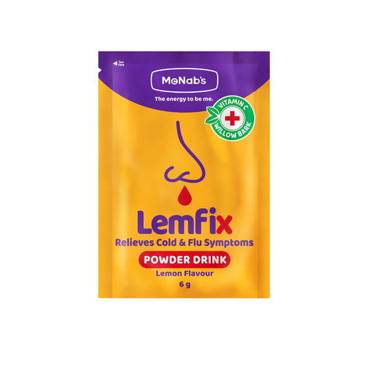 McNab's -  LEMFIX POWDER DRINK – LEMON (24 × 6g sachets)