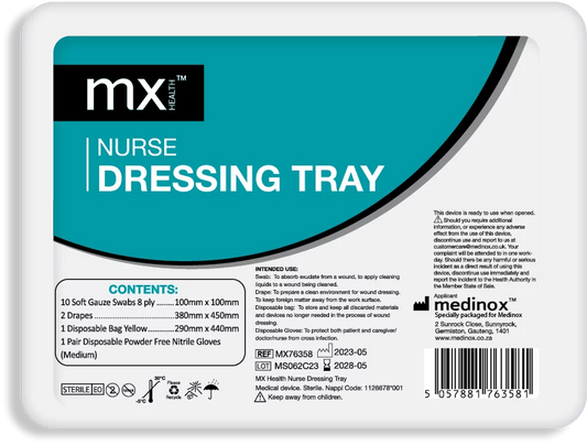 Medinox – mx™ Dressing Tray – Nurse