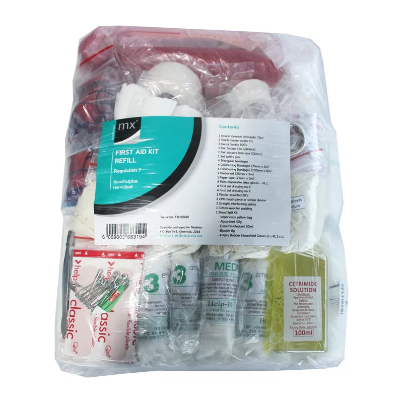 Medinox – mx™ First Aid Kit Regulation 7 | Refill