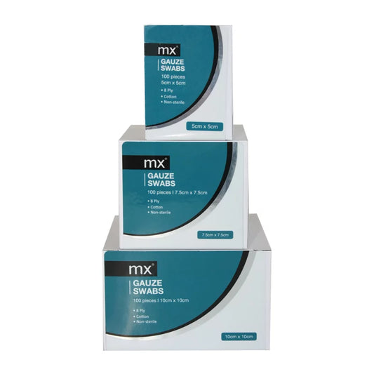 Medinox – mx™ Gauze Swabs | 8 Ply Non-Sterile