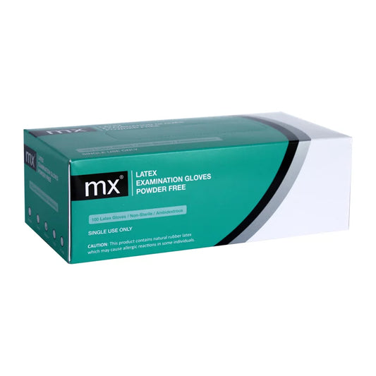 Medinox – mx™ Powder Free Latex Gloves | 100’s