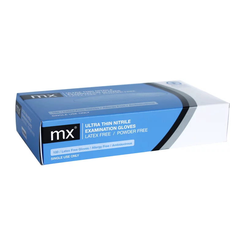 Medinox – mx™ Ultra Thin Nitrile Gloves | Powder Free | Latex Free