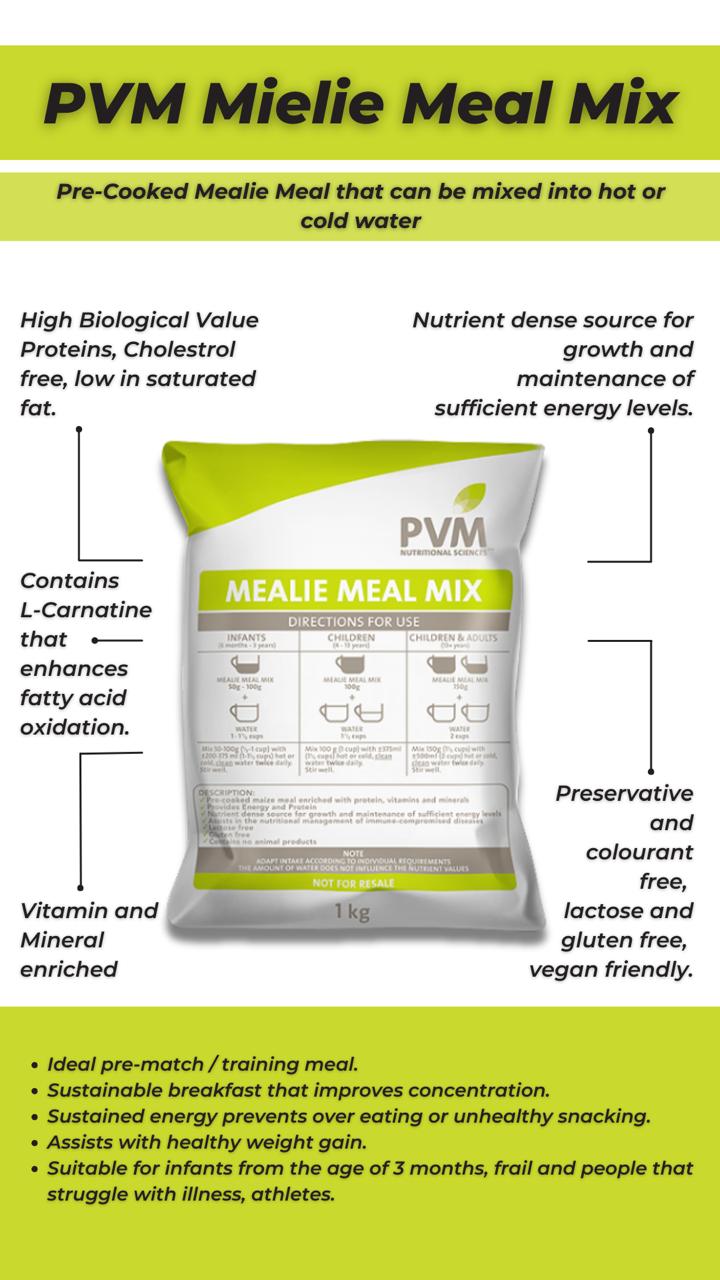 PVM Mealie Meal Mix 1 kg (Original Flavour) – Deopharma Pty Ltd