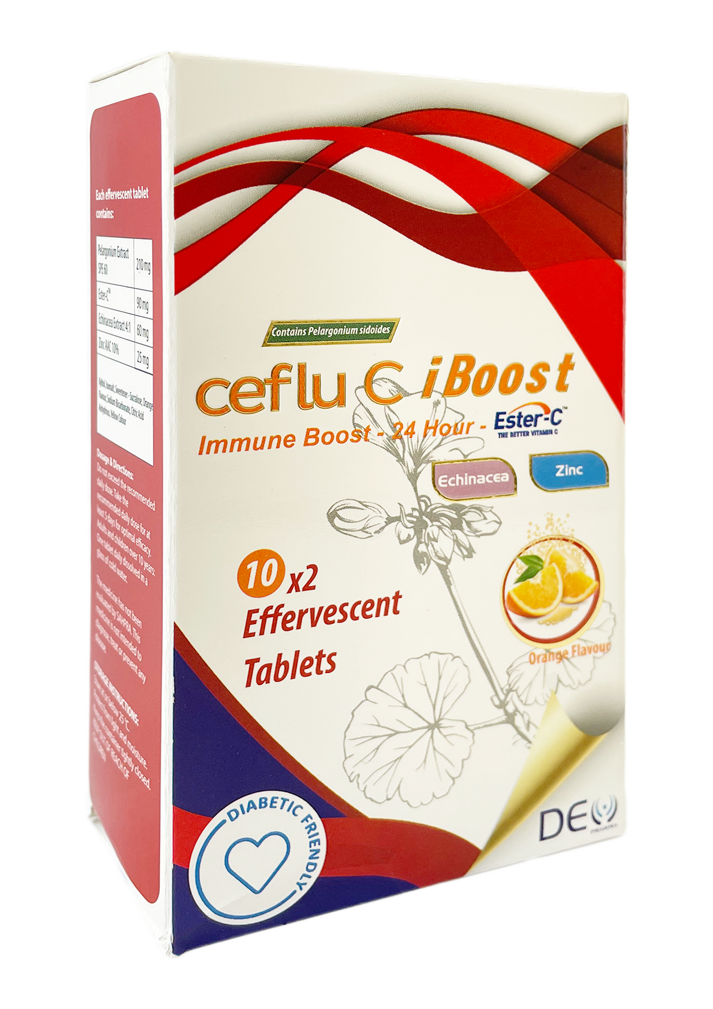 CEFLU C iBoost Effervescent tabs 20s