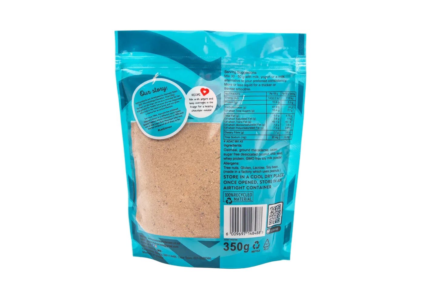 Double Thick Breakfast Smoothie – Cacao and Oatmeal 350g
