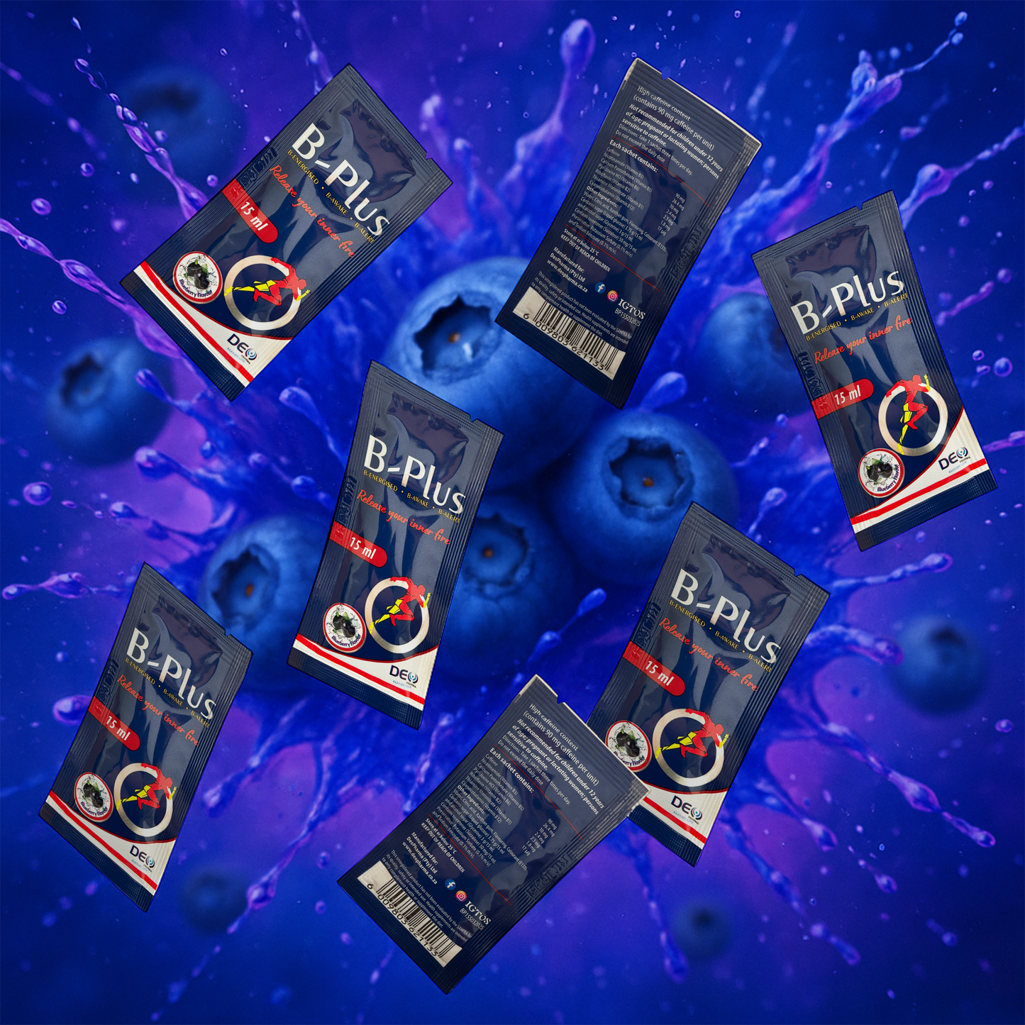VITAMIN B-PLUS ENERGY BOOSTER (30 x 15 ml sachets)