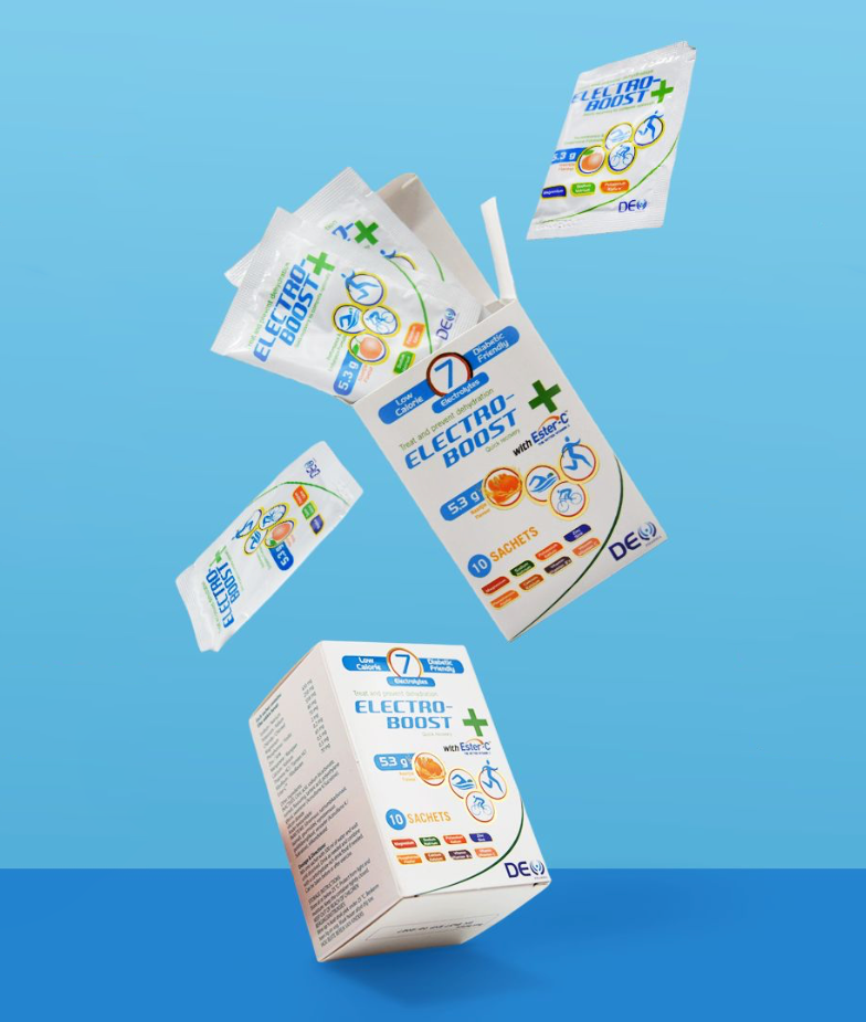 Electro-Boost sachets 10s Naartjie