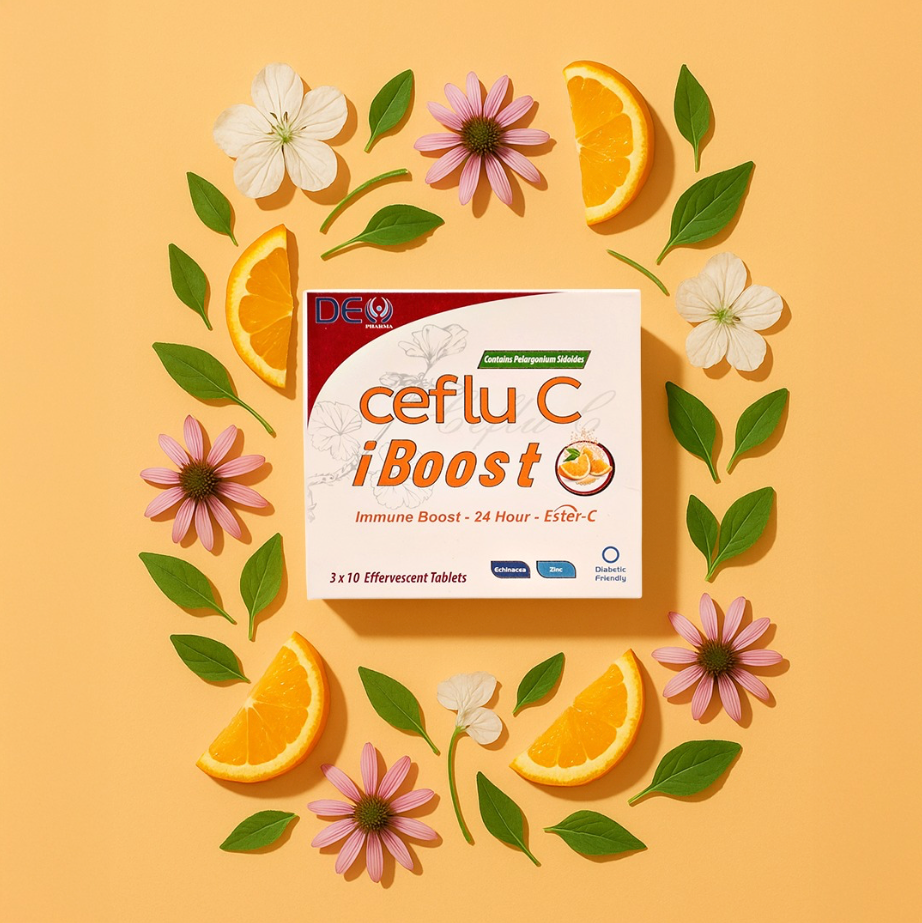 CEFLU C iBoost Effervescent tabs 30s