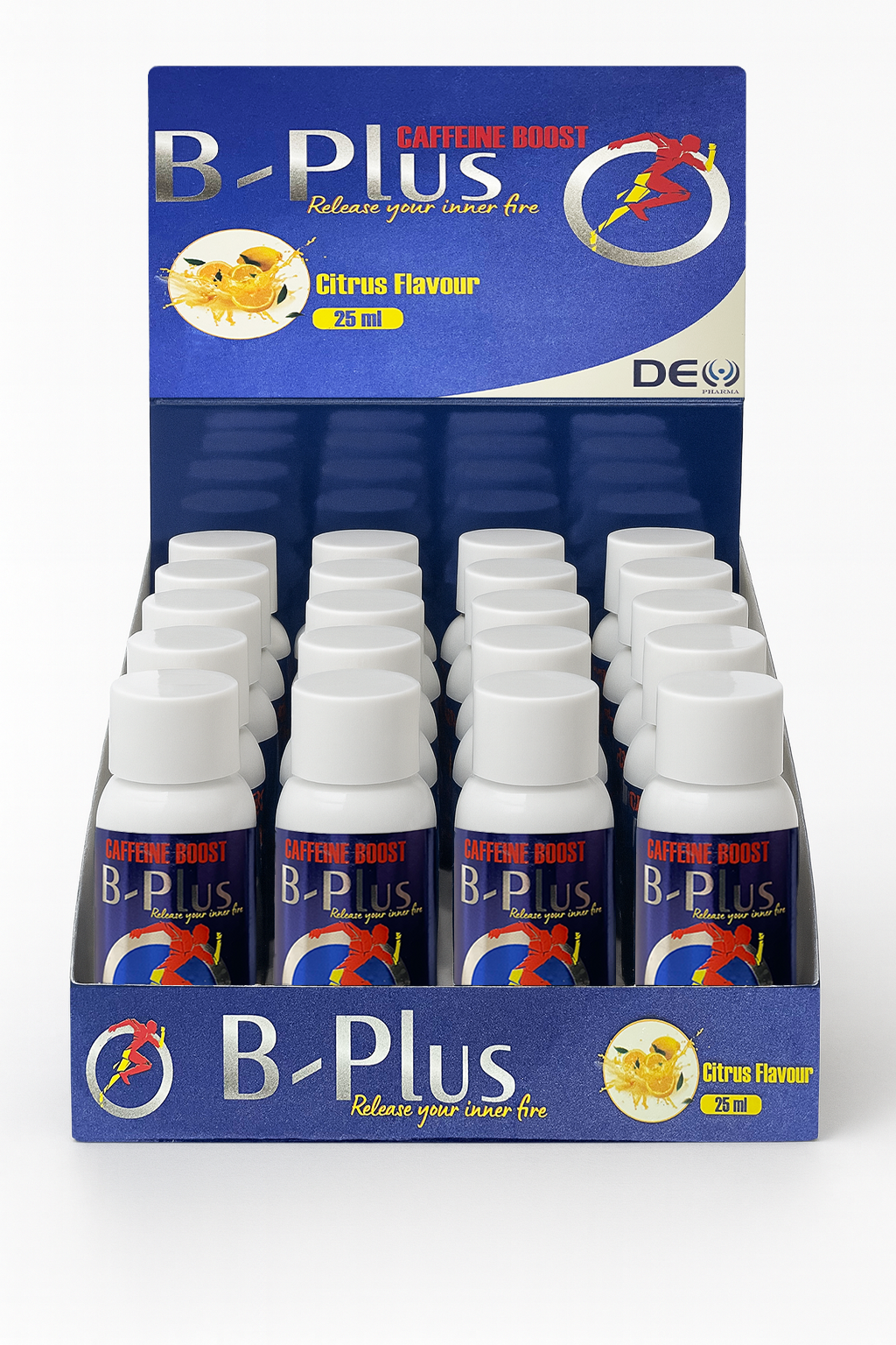 B-Plus  Caffeine Boost - Citrus Flavour 25 ml - 20s