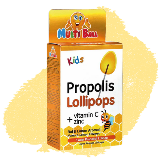 MultiBall Supplement Support Lollipops – Honey & Lemon Flavour
