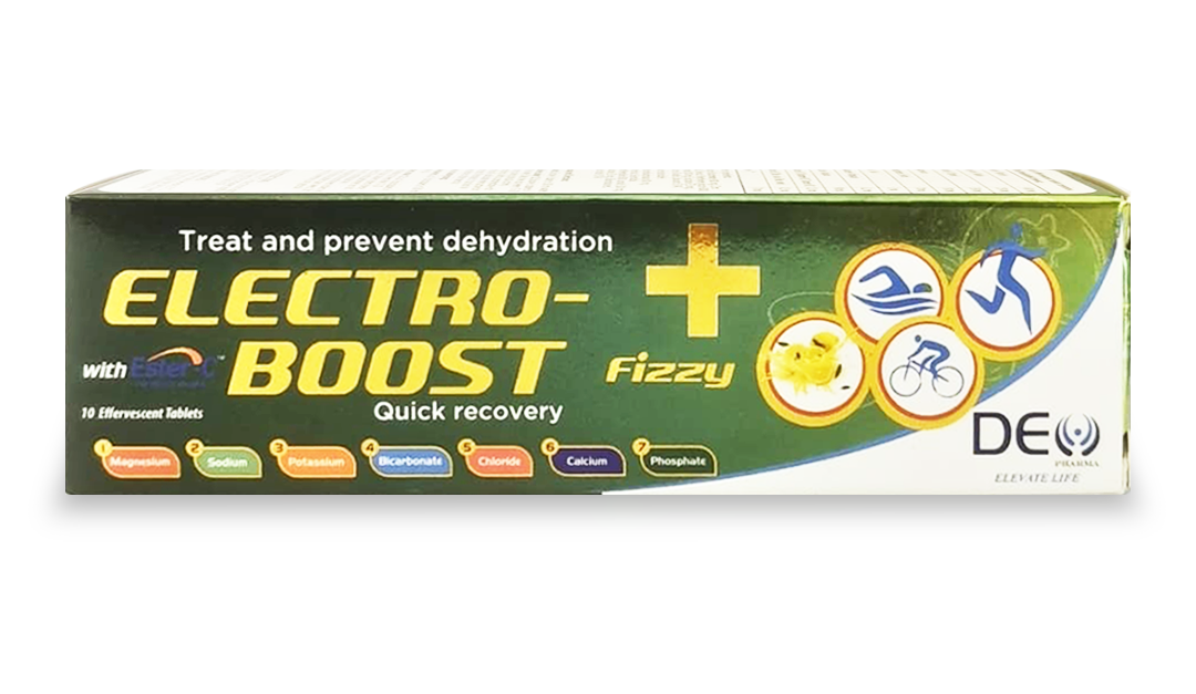 Electro-Boost Fizzy 10s Citrus-Lemon Flavour