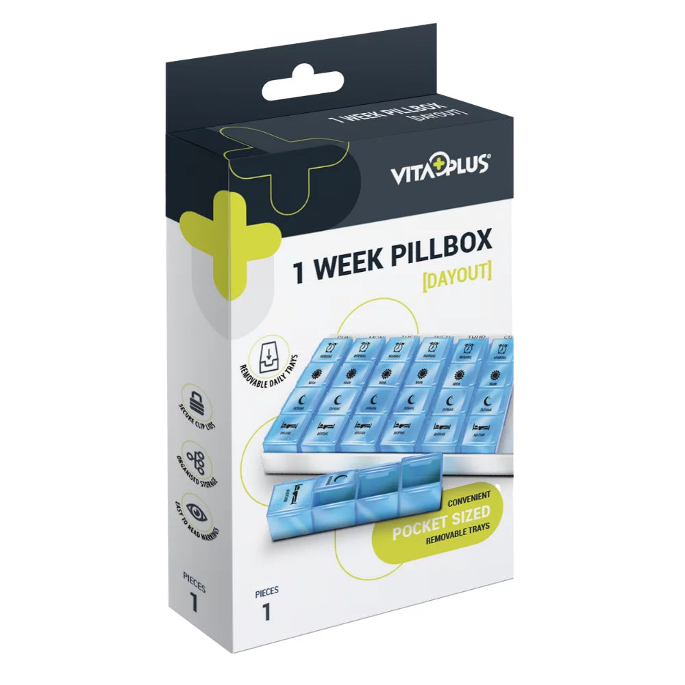 Medinox – VitaPlus One Week Pill Box (Day Out)