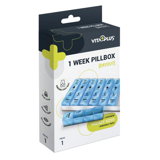 Medinox – VitaPlus One Week Pill Box (Day Out)