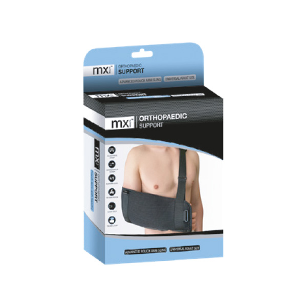 mx Health Advanced Pouch Arm Sling – universal adult retail pack