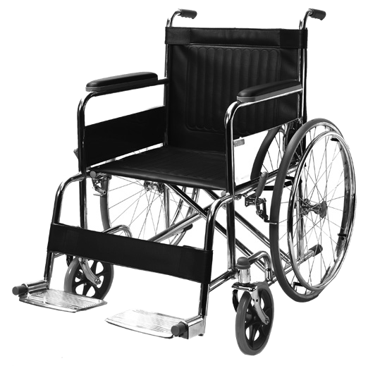 mx Health folding self-propelled wheelchair rated for 120 kg