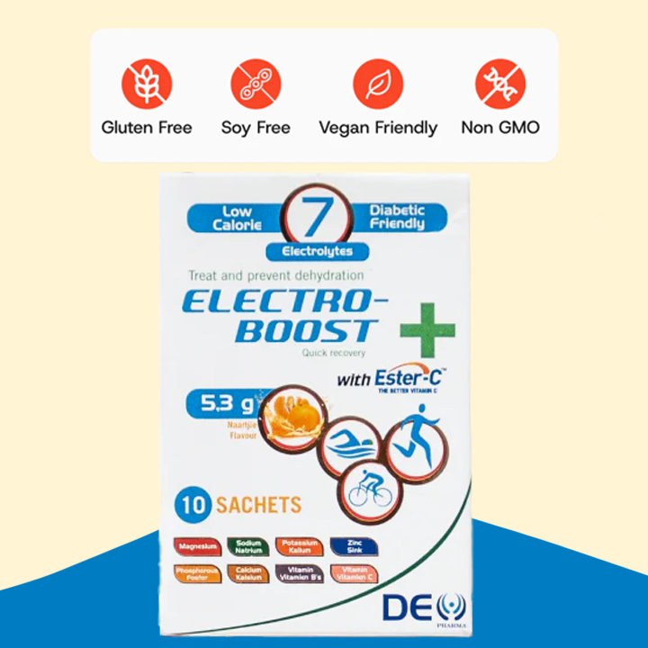 Electro-Boost sachets 10s Naartjie