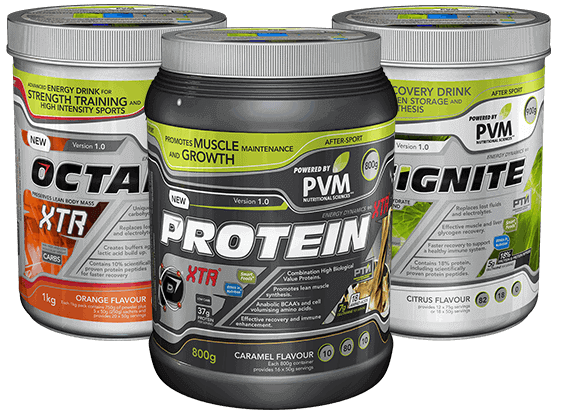 PVM High-Intensity Bundle 2 (Octane XTR, Reignite & Protein XTR)