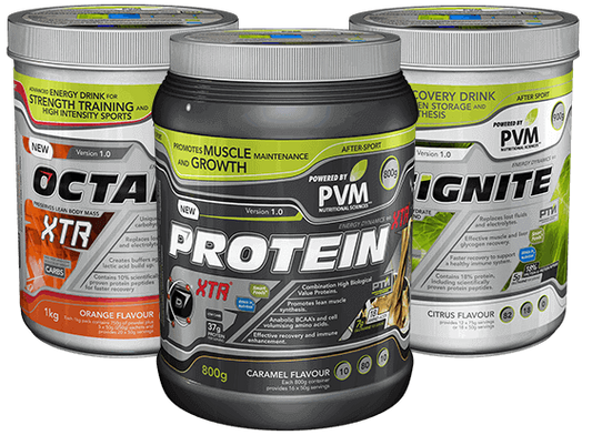 PVM High-Intensity Bundle 2 (Octane XTR, Reignite & Protein XTR)