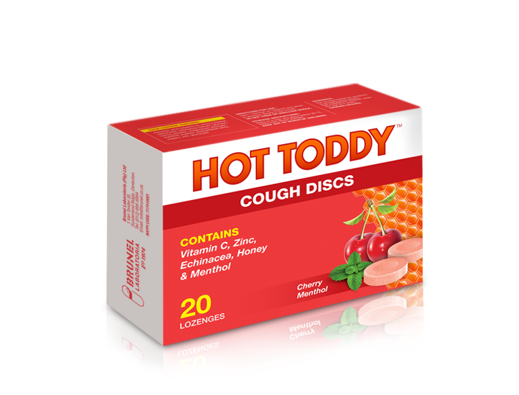HOT TODDY™ Cough Discs